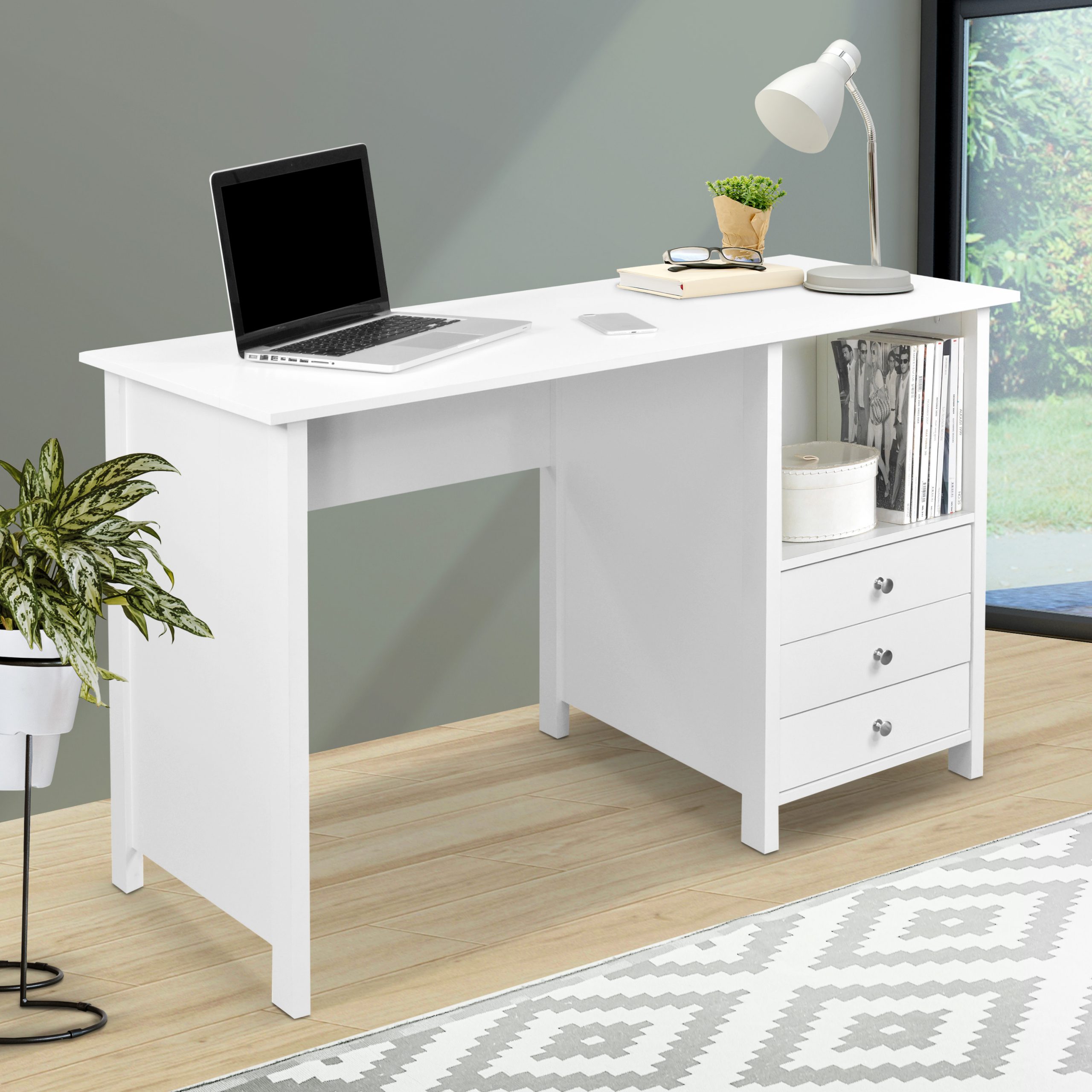 Best HEMNES officeTable With Drawers